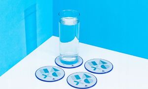 PLAYSTATION METALOWE PODKŁADKI PLAYSTATION PS5 KUBEK 4szt 5