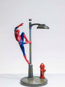 Spiderman Lampka biurkowa LED 4