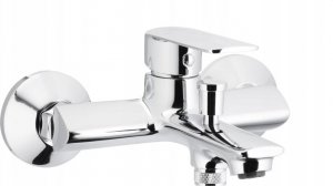 Bateria wannowa KFA 4424-510-00 AGAT BATERIA WANNOWA ŚCIENNA Z ZESTAWEM NATRYSKOWYM (WĄŻ 1500 MM, MOCOWANIE ŚCIENNE, RĄCZKA 3-FUNKCYJNA) , CHROM + CLICK CLACK// B-90-00-1-000-ZESTAW 11