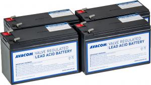 Avacom Zestaw akumulatorów RBC31 12V/4x9Ah (AVA-RBC31-KIT) 1