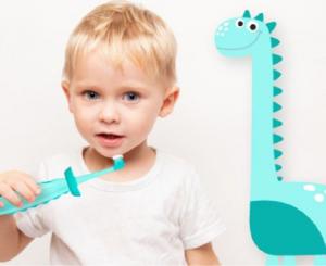 Szczoteczka Vitammy Dino Różowa 3