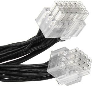 Super Flower Zestaw kabli zasilających, czarny - SF-1000CS-BK 3