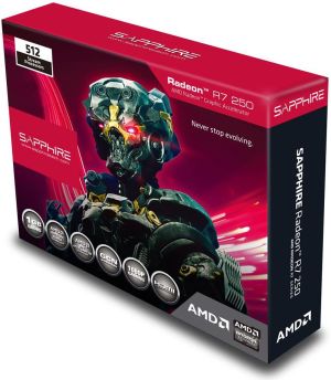 Karta graficzna Sapphire Radeon R7 250 1GB GDDR5 (128 bit) HDMI, DVI, D-Sub, BULK (11215-19-10G) 5