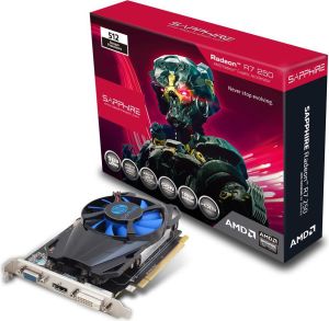Karta graficzna Sapphire Radeon R7 250 1GB GDDR5 (128 bit) HDMI, DVI, D-Sub, BULK (11215-19-10G) 6