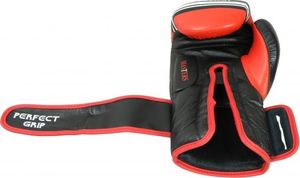 Masters Fight Equipment Rękawice bokserskie RBT-LF 14 oz czarno-czerwone 7