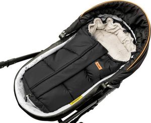 Sensillo ŚPIWOREK COMBI 3w1 POLAR - BLACK/BEIGE 3