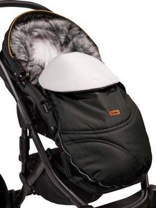 Sensillo Śpiworek Eskimo Black / Polar 100 X 46 5