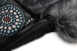 Sensillo ŚPIWOREK OLAF CZARNY ROZETY 100 X 45 3