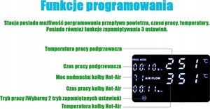 Yihua Stacja lutownicza yihua 853AAA+ Mata KIT4 13