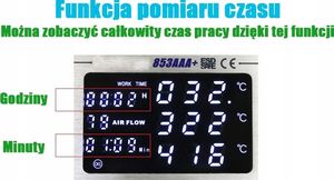 Yihua Stacja lutownicza yihua 853AAA+ Mata KIT4 7