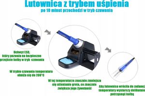 Yihua Stacja lutownicza yihua 853AAA+ Mata KIT4 10