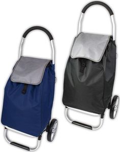 Home Life Torba na zakupy na kółkach CARRY 53 l niebieska 2