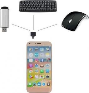 Adapter USB microUSB - USB Biały  (USB-USB.OTG) 3