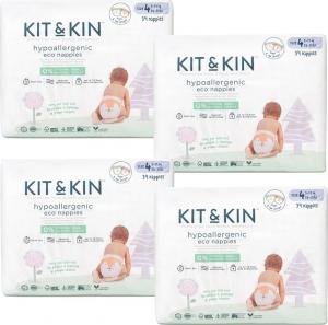Kit and Kin biodegradowalne 4, 9-14 kg, 136 szt. 2