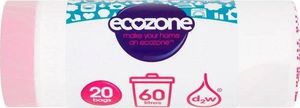 Ecozone Ecozone, Biodegradowalne Worki na Odpady, 60L, 20 szt. 1