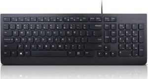Klawiatura Lenovo Lenovo Essential Wired Keyboard Wired via USB-A, Keyboard layout Lithuanian, Black 1