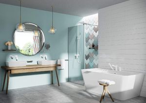 Bateria umywalkowa Deante Hiacynt podtynkowa biały (BQH A54L) 4