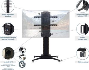 Sabaj Stojak podłogowy Mobi-Lift 650 Eco 82'' 2