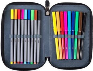 Piórnik MAJEWSKI Piórnik potrójny z wyposażeniem PC-05 Złote Kotki 3