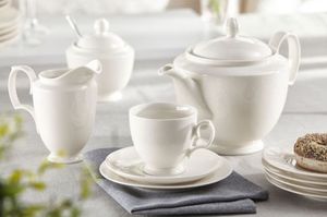 Lumarko mariapaula ecru klasyka queen zestaw kawowy 6/21 2