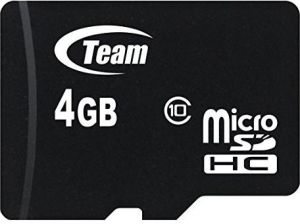 Karta TeamGroup MicroSDHC 4 GB Class 10  (TUSDH4GCL1003) 1