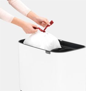 Kosz na śmieci Brabantia bezdotykowy biały (31 35 47) 2