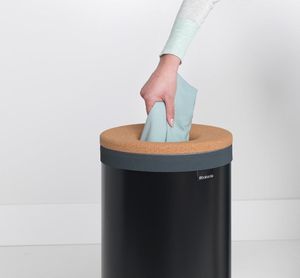 Kosz na pranie Brabantia 35L czarny (120008) 5