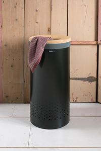 Kosz na pranie Brabantia 35L czarny (120008) 8