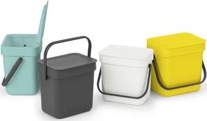 Kosz na śmieci Brabantia do segregacji 3L szary (209888) 4