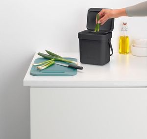 Kosz na śmieci Brabantia do segregacji 3L szary (209888) 8