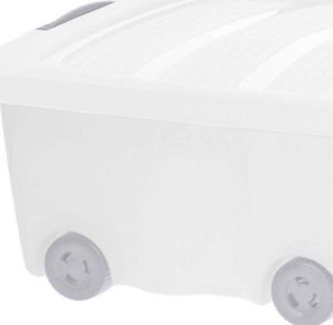 Orion Pojemnik pod łóżko na kółkach schowek niski XL 32L 79x37.5x17 cm 3