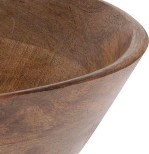 Vilde Miska misa MANGO do serwowania dań sałatek drewniana koszyk na owoce 30 cm 2,5L 2