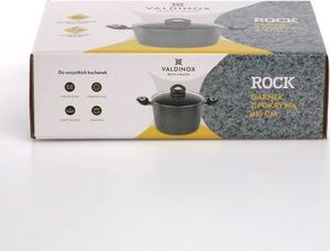 Lumarko valdinox rock garnek 18cm z pokrywą 1,7l 3