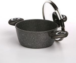 Lumarko valdinox rock garnek 18cm z pokrywą 1,7l 6