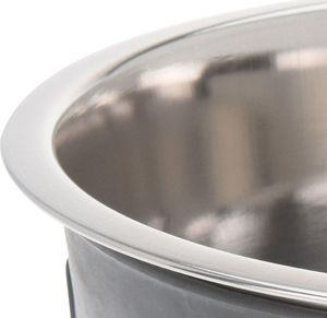 Vilde Miska stalowa ANTYPOŚLIZGOWA pojemnik dla psa na karmę wodę 21 cm 1,8L 2