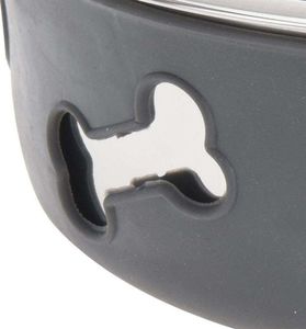 Vilde Miska stalowa ANTYPOŚLIZGOWA pojemnik dla psa na karmę wodę 21 cm 1,8L 3