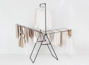 Suszarka na pranie Brabantia HangOn 25m + drążek czarna 12