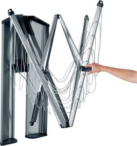 Suszarka na pranie Brabantia Wallfix + Stalowa obudowa 475924 4