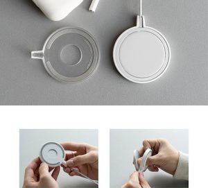 Ringke Ringke Slim etui nakładka osłona do bezprzewodowej ładowarki Qi Apple MagSafe przezroczysty (ACMS0001) 3