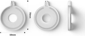 Ringke Ringke Slim etui nakładka osłona do bezprzewodowej ładowarki Qi Apple MagSafe przezroczysty (ACMS0001) 6