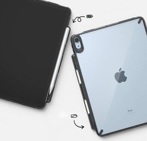 Etui na tablet Ringke Ringke Fusion etui pokrowiec z żelową ramką iPad Air 2020 czarny (FSAP0059) 3