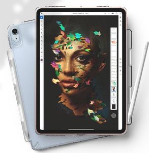 Etui na tablet Ringke Ringke Fusion etui pokrowiec z żelową ramką iPad Air 2020 czarny (FSAP0059) 4