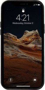 Crong Crong Essential Cover - Etui ze skóry ekologicznej iPhone 12 Pro Max (czarny) 4