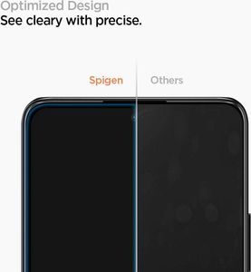 Spigen SZKŁO HARTOWANE SPIGEN GLASS FC XIAOMI REDMI NOTE 10/10S BLACK 4