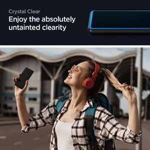 Spigen SZKŁO HARTOWANE SPIGEN ALM GLASS FC GALAXY A72 BLACK 6