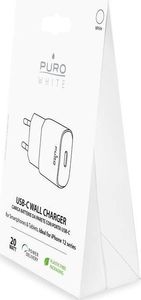 Ładowarka Puro Mini Fast Travel Charger 1x USB-C 3 A (PUR415WHT) 2