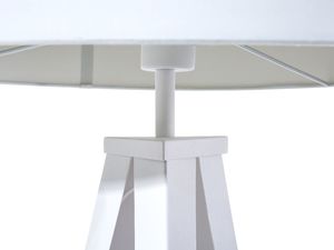 Lampa podłogowa Beliani Lampa podłogowa metalowa biała STILETTO 6