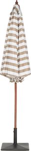 Beliani Parasol ogrodowy 260 cm beżowo-biały FERENTILLO (140309) 4