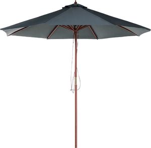 Beliani Parasol ogrodowy 270 cm szary TOSCANA (58091) 1