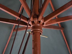 Beliani Parasol ogrodowy 270 cm szary TOSCANA (58091) 5